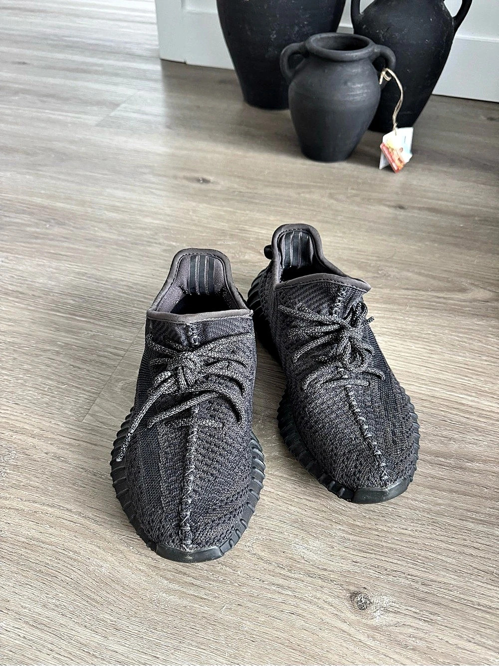 adidas Yeezy Boost 350 V2 Sneakers Black US men’s 5, Women’s size 7
